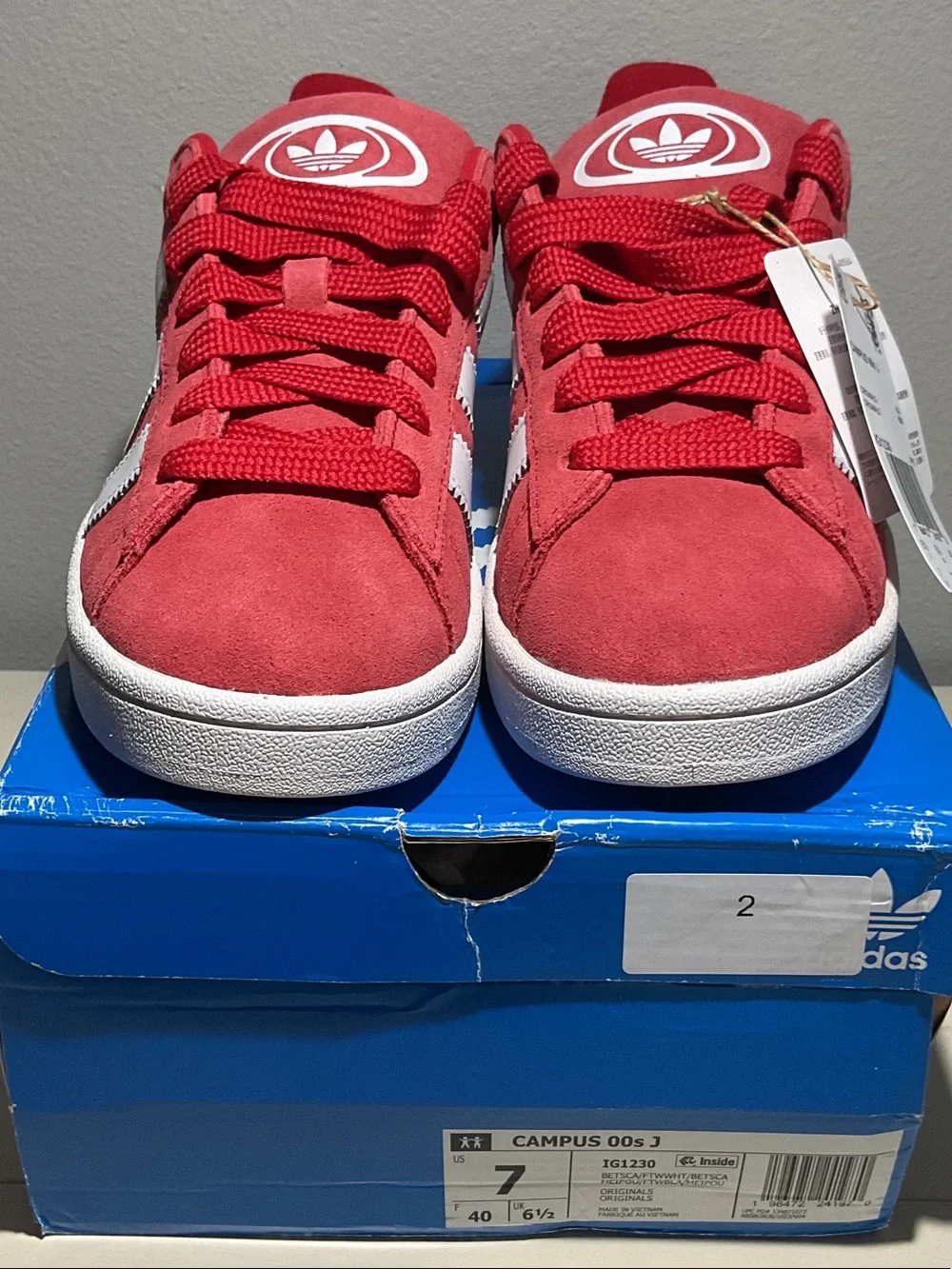adidas Campus 00 - Men 7, Women 9, EUR 40